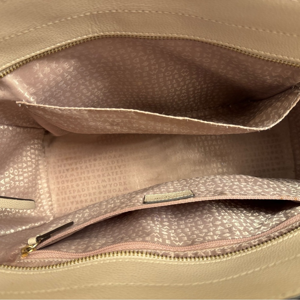 Kate Spade Tan Leather Tote - Picture 11 of 14